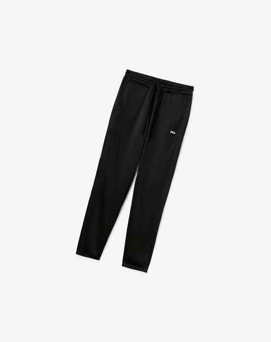 Fila Nigeria Track Pant Czarne Białe | QJPAR-7021