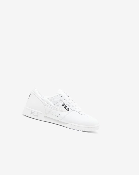 Fila Original Fitness Sneakers Białe Białe Czarne | UTLBO-6982