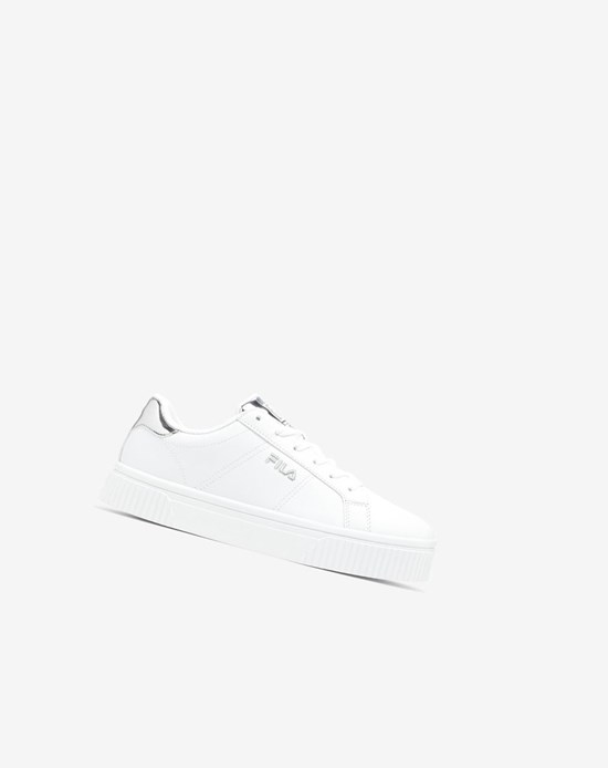 Fila Panache 19 Sneakers Wht/Wht/Msil | SJEBV-1897