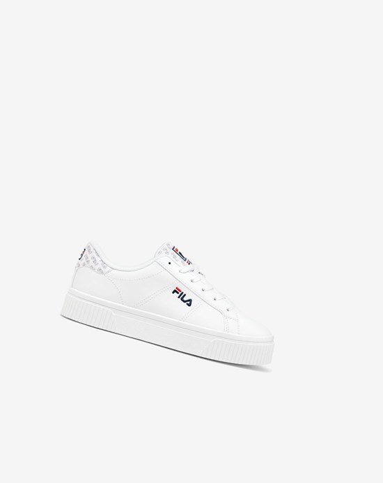 Fila Panache Multi Sneakers Białe Białe Czerwone | IWCNO-3801