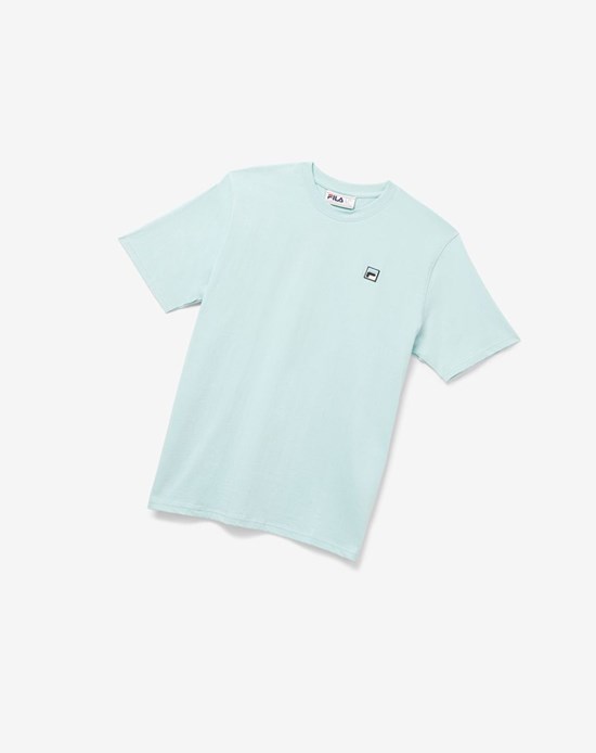 Fila Quartz Tee Niebieskie | CASWK-9481