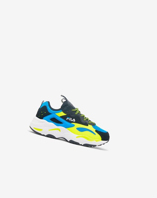 Fila Ray Tracer Sneakers Eble/Sfty/Blk | YXKDI-3981