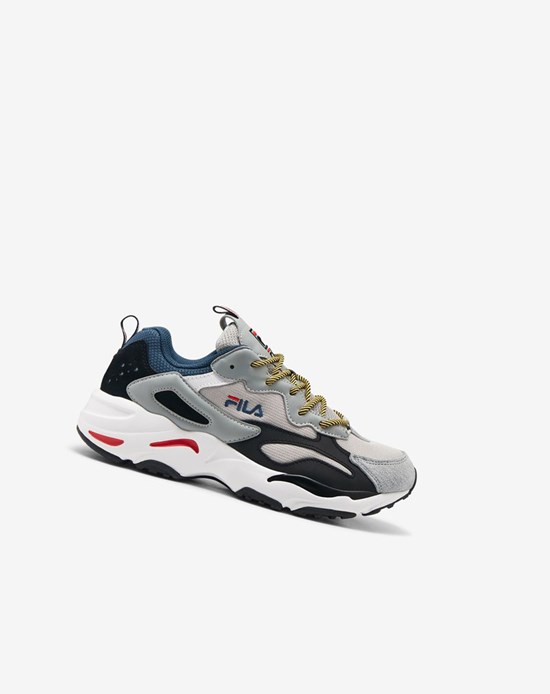 Fila Ray Tracer Sneakers Niebieskie Czarne | RBKDT-7530