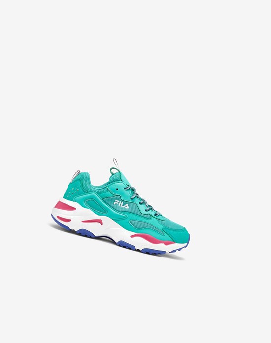 Fila Ray Tracer Sneakers Plgr/Wht/Mage | LVHFJ-8169