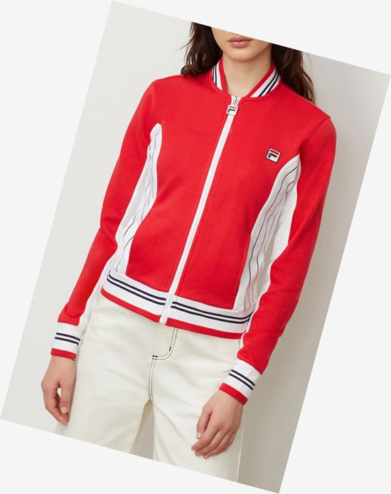 Fila Settanta Ii Jacket Fred/Wht/Fnvy | DFBJN-3759