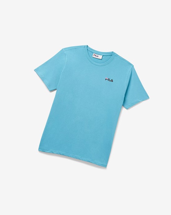 Fila Shoe Tower Tee 318 Larkspur | SMPWT-4902