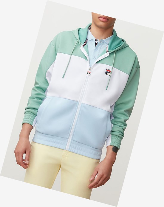 Fila Sky Hoodie Wht/Feld/Cblu | DZHEC-8743