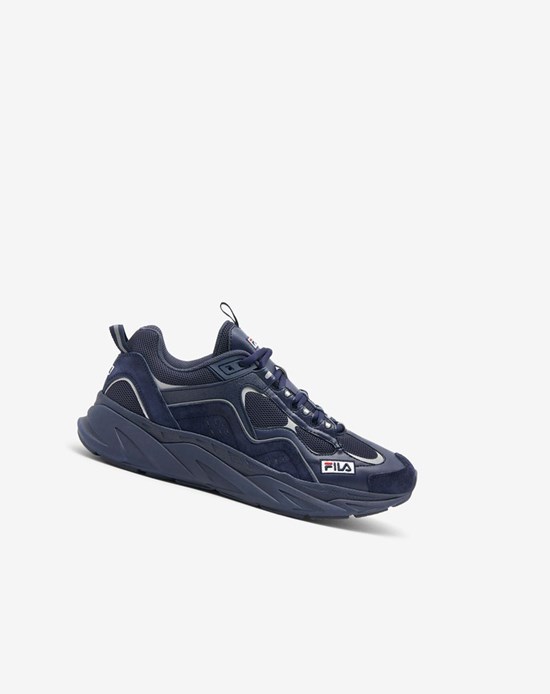 Fila Trigate Plus Sneakers Granatowe | TNWPZ-0798