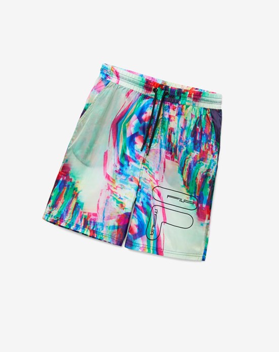 Fila Trix Board Shorts 361 All Over Print | FYJLP-8754