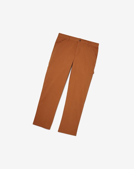 Fila Unlined Carpenter Pants - 30 Inseam 971 Chestnut | OBSEY-0146