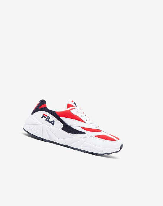 Fila V94m Tenisa Shoes Fred/Wht/Fnvy | XYWHB-3204