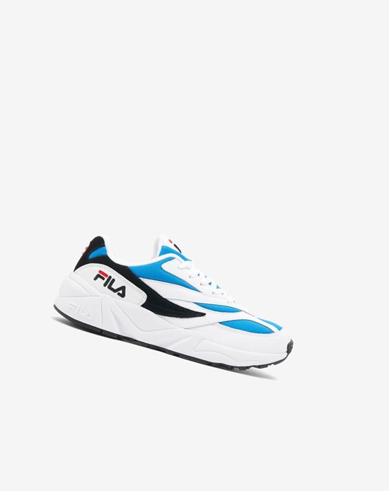 Fila V94m Tenisa Shoes Wht/Eblu/Blk | CRYNJ-3458