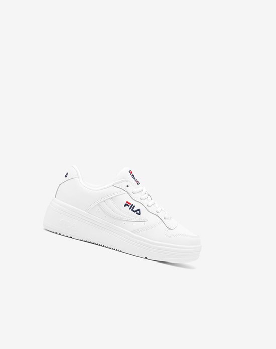 Fila Wx-100 Tenisa Shoes Wht/Fnvy/Fred | XPUNV-2846