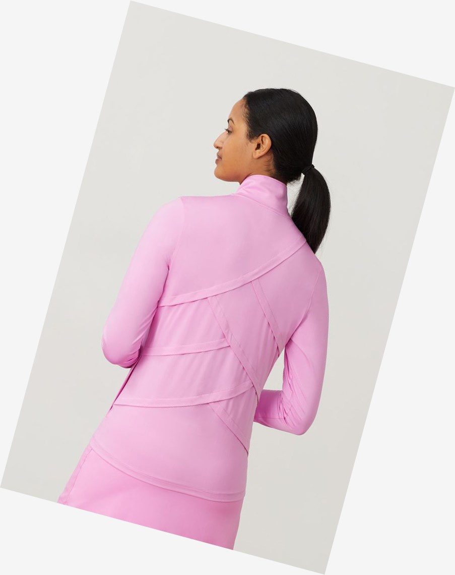 Fila 30 Love Petal Jacket Cyclamen | XULSA-7954