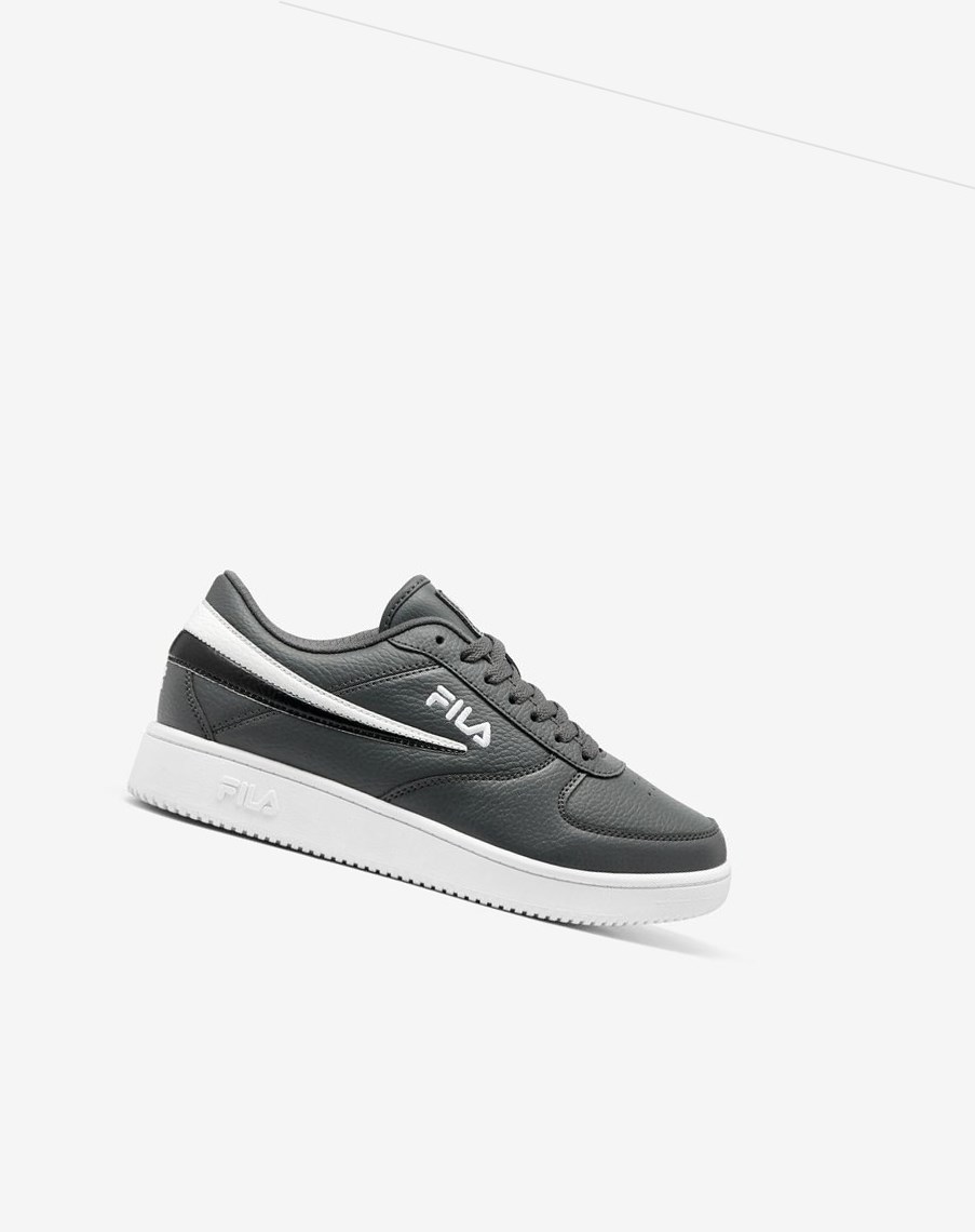 Fila A-low Tenisa Shoes Czarne Białe | FUVMO-0178