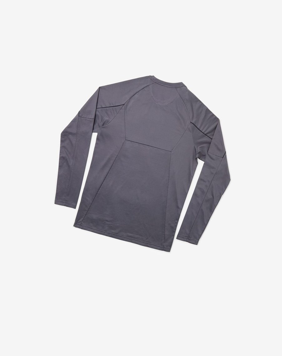 Fila Adrenaline Performance Long Sleeve Crew Ciemny Szare Lawenda | IENMA-4367