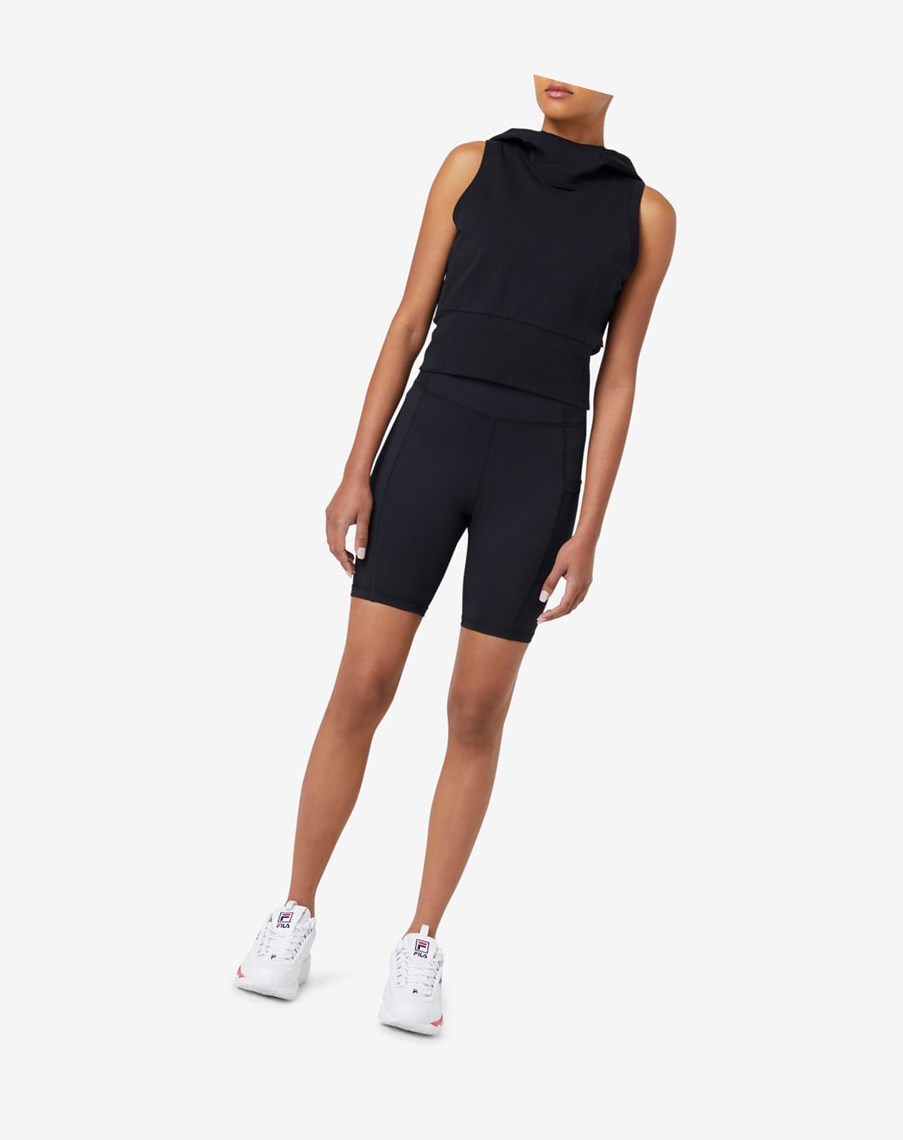 Fila Agility Vest Czarne | LCDFH-1485