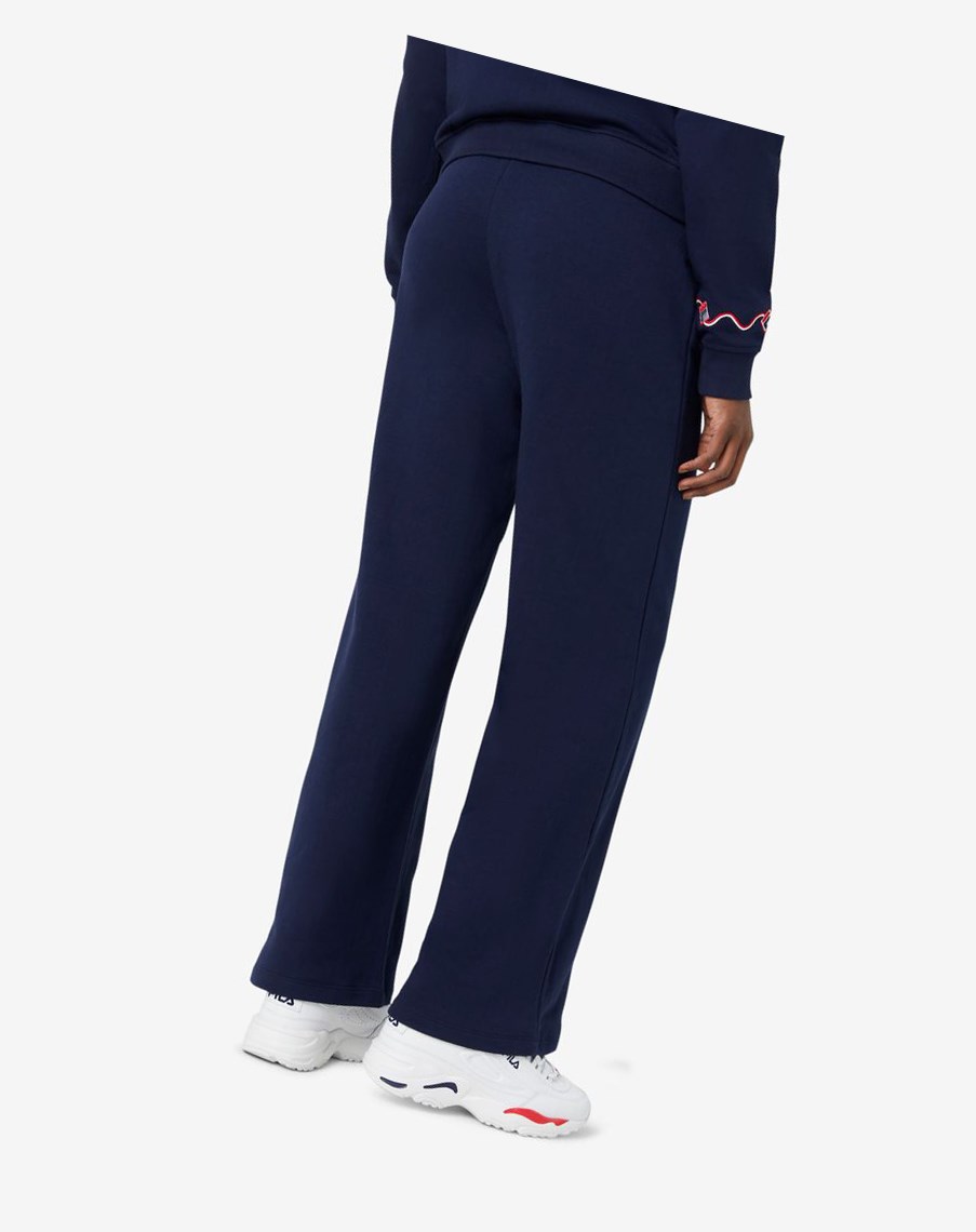 Fila Agnesina Pant 410 Peacoat | YISAX-8275