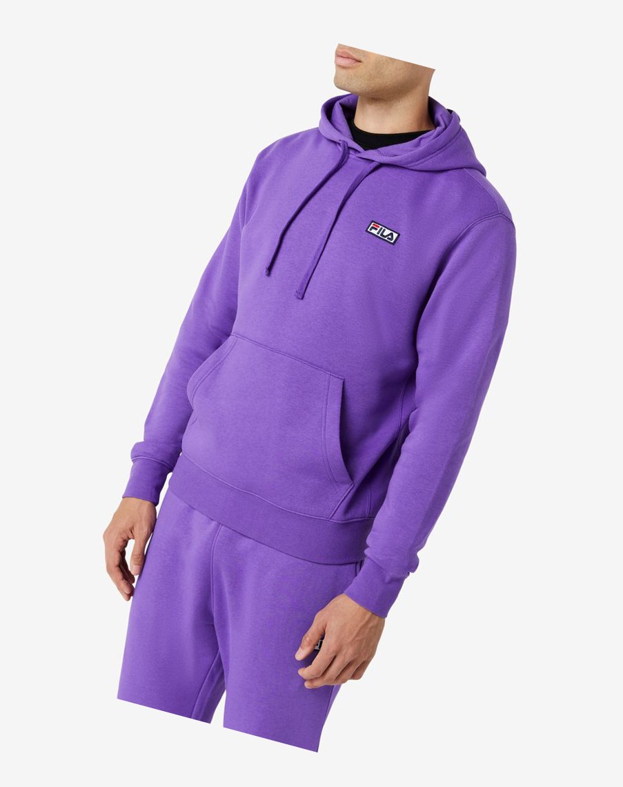 Fila Algot Hoodie Fioletowe | GVNAP-6314