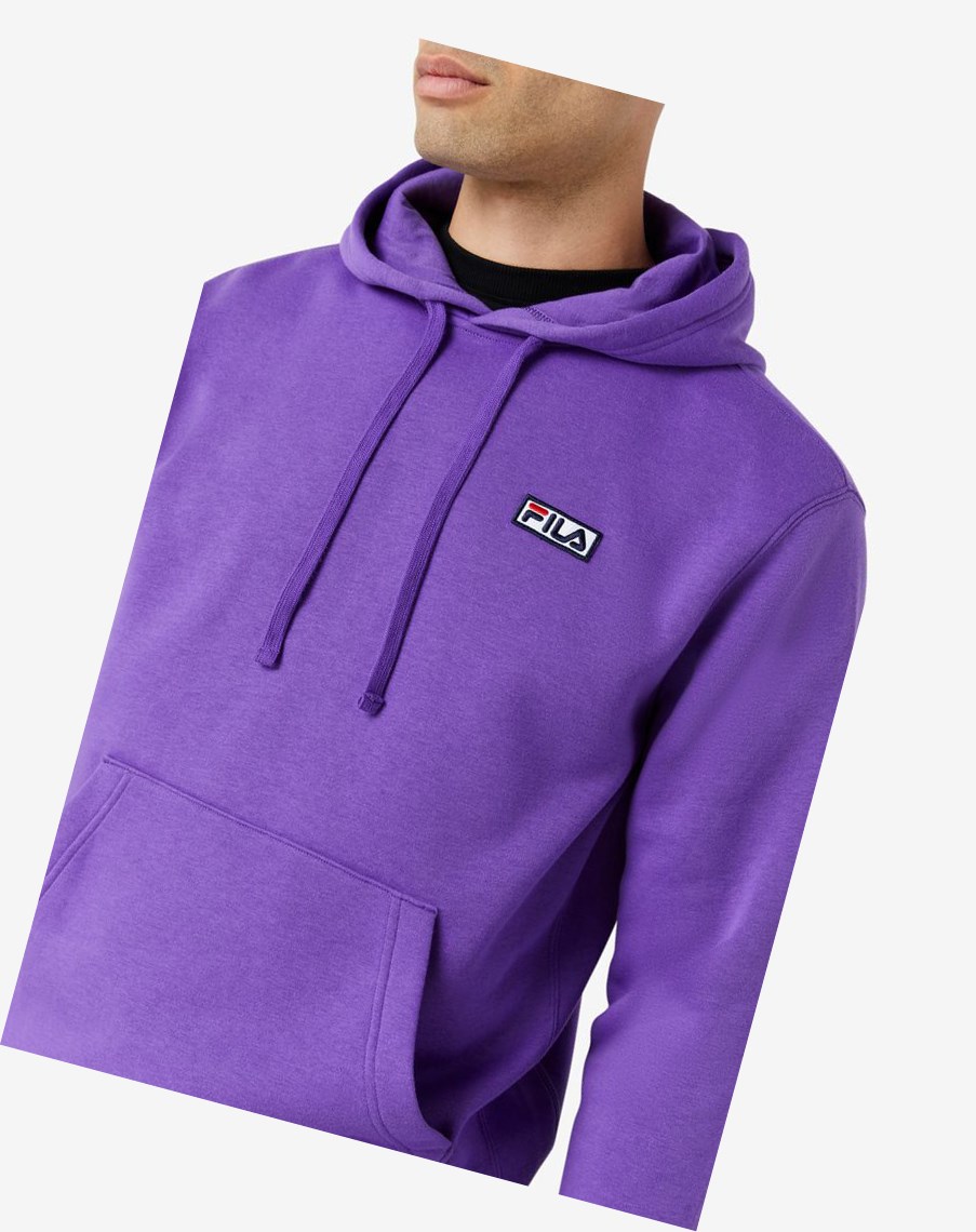 Fila Algot Hoodie Fioletowe | GVNAP-6314