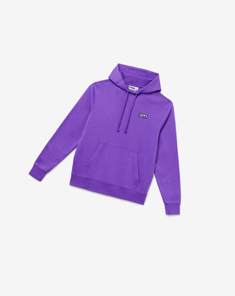 Fila Algot Hoodie Fioletowe | GVNAP-6314