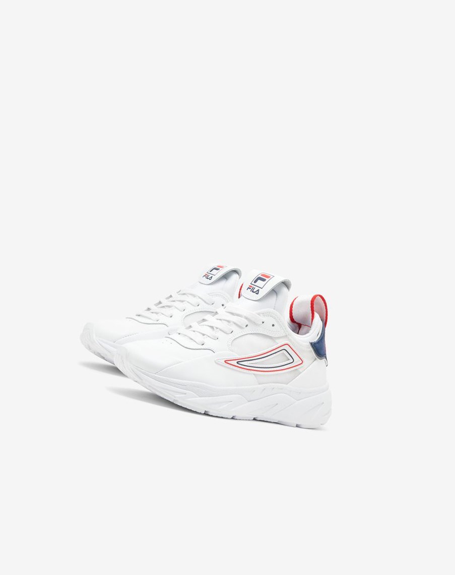 Fila Amore Sneakers Białe Granatowe Czerwone | KNXAW-2786