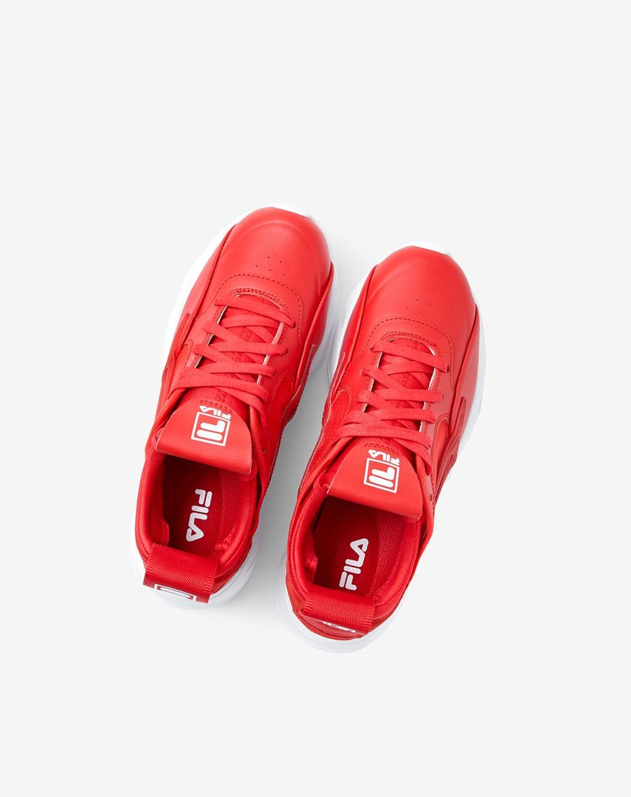 Fila Amore Tenisa Shoes Czerwone Czerwone Białe | ISVKN-8764