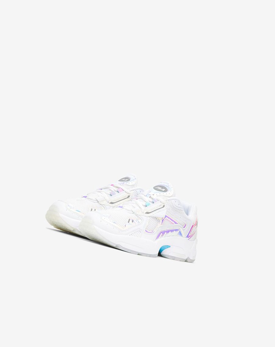 Fila Archive Rjv Iridescent Sneakers Białe Białe | IPOAQ-2379