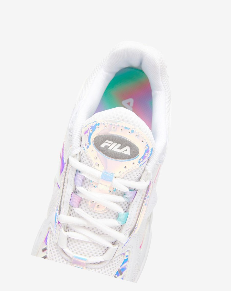 Fila Archive Rjv Iridescent Sneakers Białe Białe | IPOAQ-2379