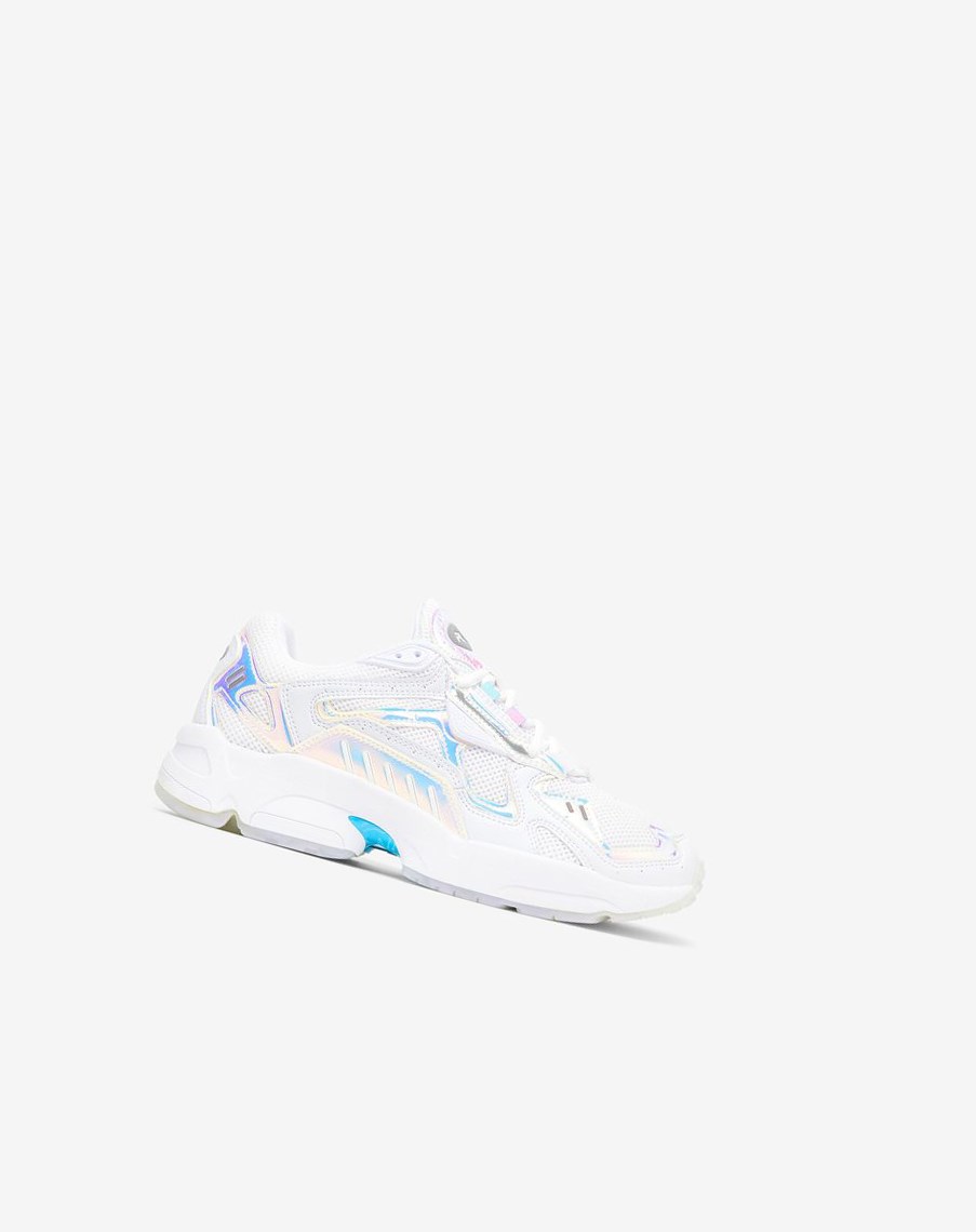 Fila Archive Rjv Iridescent Sneakers Białe Białe | IPOAQ-2379