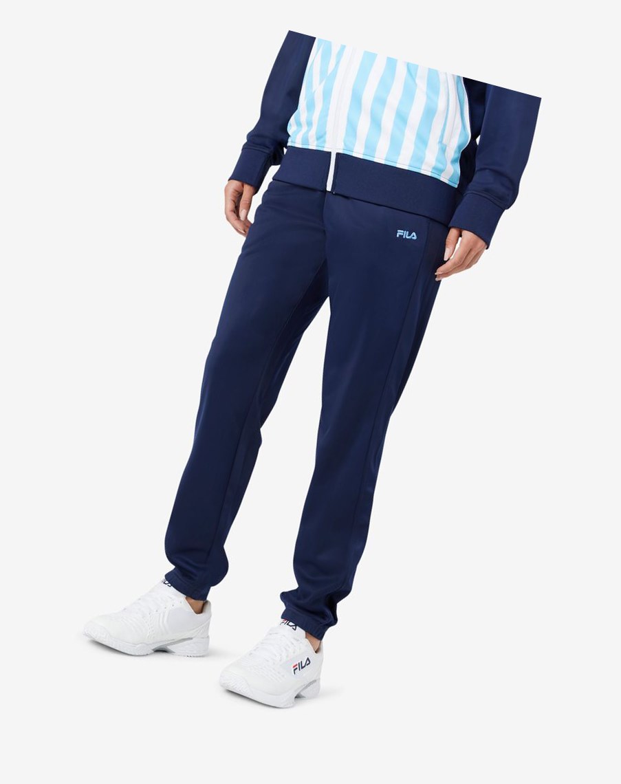 Fila Argentina Track Pant Granatowe | UNBSM-1780