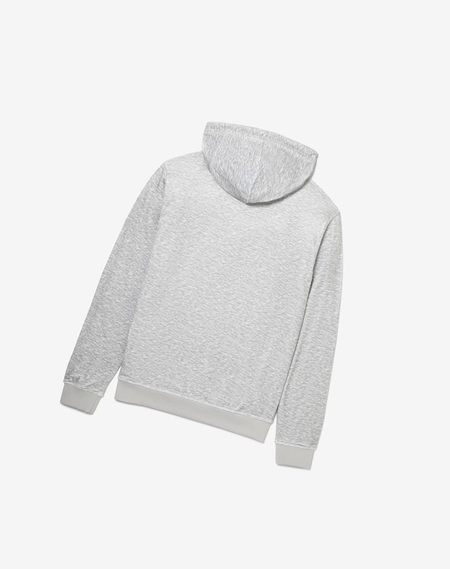 Fila Asher Velour Hoodie Głęboka Szare | IHCKG-2637