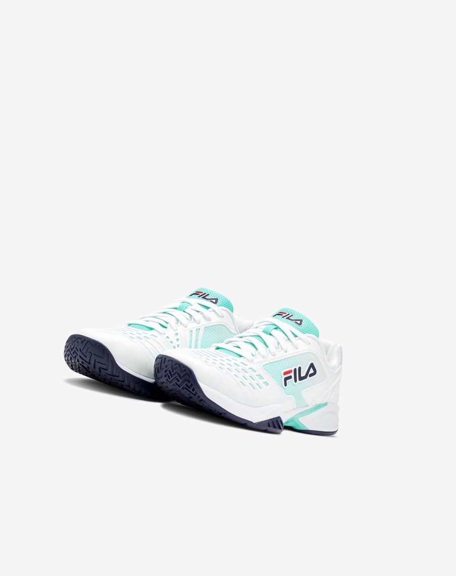 Fila Axilus 2 Energized Tenisa Shoes Białe Granatowe | GKRMO-4697