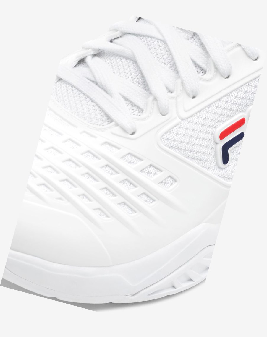 Fila Axilus 2 Energized Tenisa Shoes Białe Białe Granatowe | KAGQS-2691