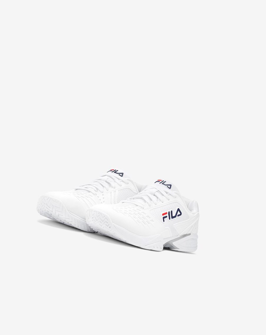 Fila Axilus 2 Energized Tenisa Shoes Białe Białe Granatowe | KAGQS-2691