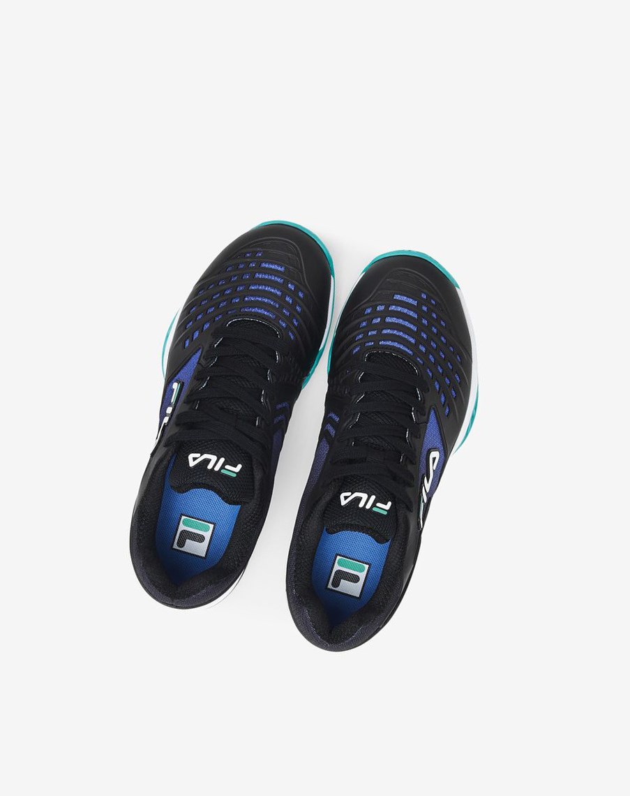 Fila Axilus 2 Energized Tenisa Shoes Czarne Niebieskie Turkusowe | CAYTG-8326