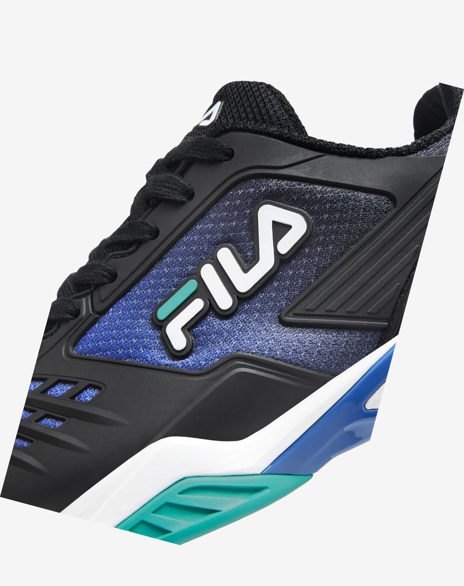 Fila Axilus 2 Energized Tenisa Shoes Czarne Niebieskie Turkusowe | CAYTG-8326