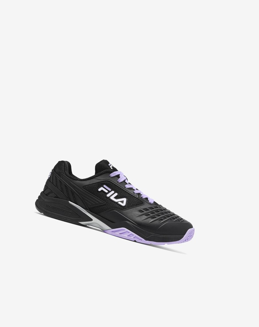 Fila Axilus 2 Energized Tenisa Shoes Czarne Białe Lawenda | NGBQY-6592