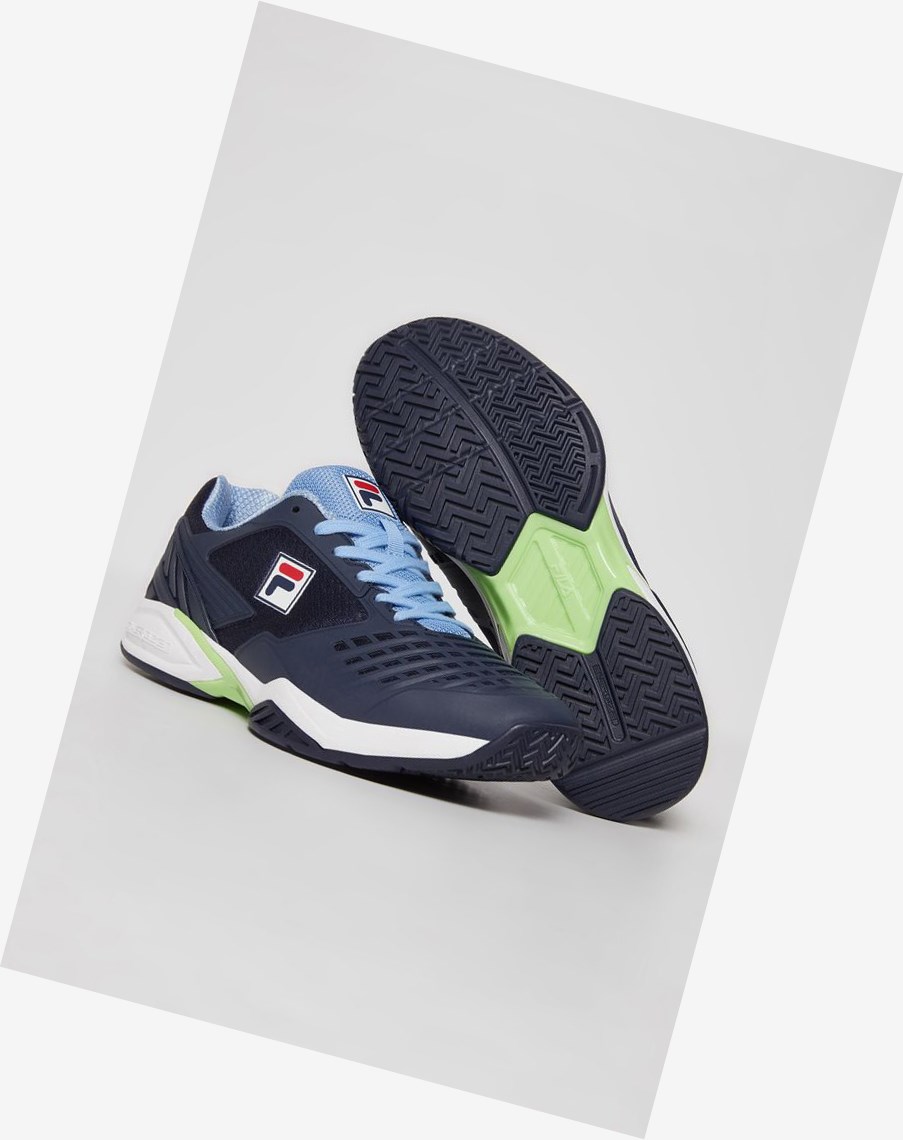 Fila Axilus 2 Energized Tenisa Shoes Fnvy/Wht/Pblu | RWGSV-2498