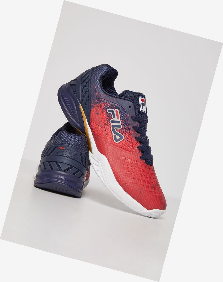 Fila Axilus 2 Energized Tenisa Shoes Fnvy/Fred/Wht | WHDQM-1596