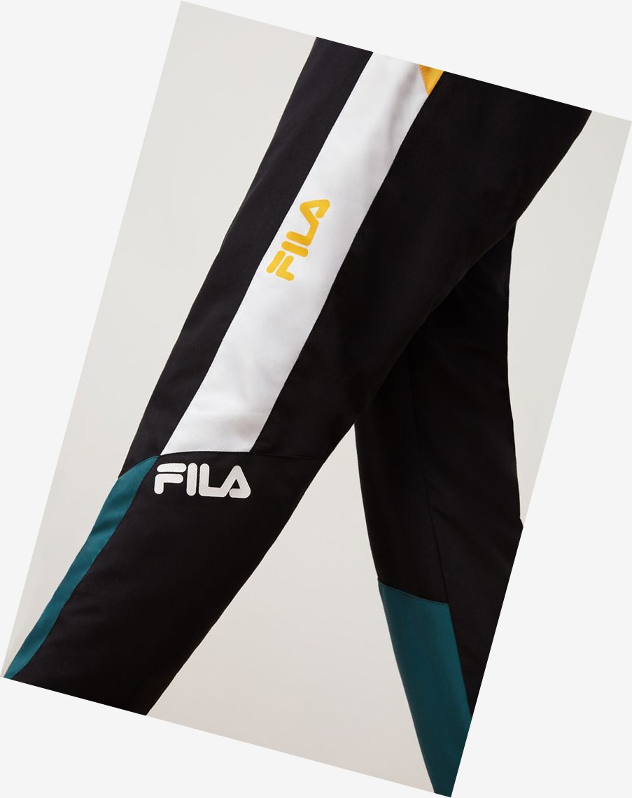 Fila Beckham Windpant Blk/Atdp/Citr | CSDKB-8342