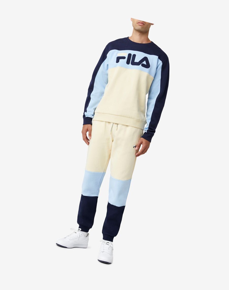 Fila Berson Pant 298 Bleached Sand | KETFW-5037