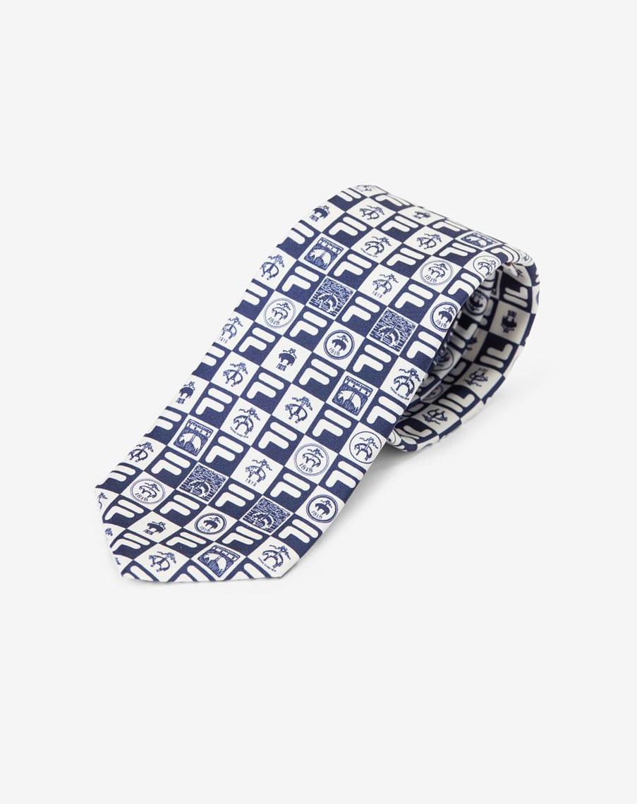 Fila Brooks Brothers X Fila Ace Logo Tie 641 Monogram | ELACB-6739