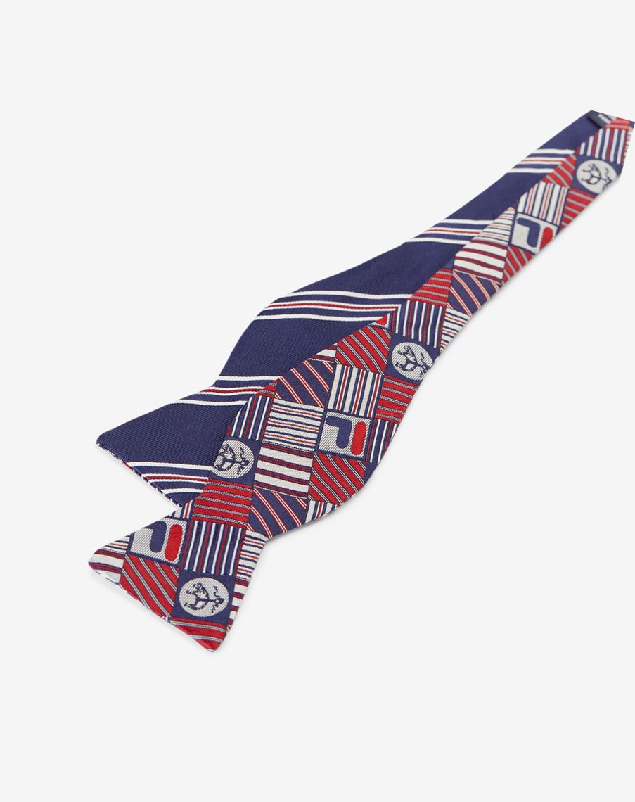 Fila Brooks Brothers X Fila Double Reversible Bow Tie Czerwone | IJTAP-9514