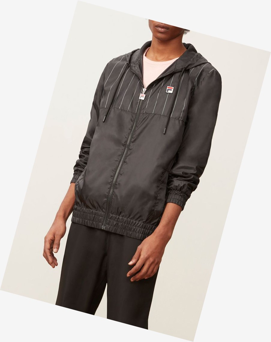 Fila Channing Jacket Czarne | SEPMX-6348