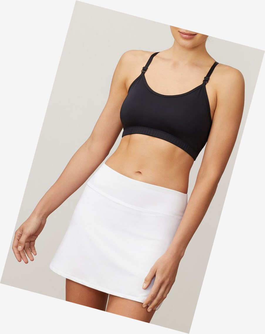 Fila Chudy Back Bra Czarne | WRDTE-5271