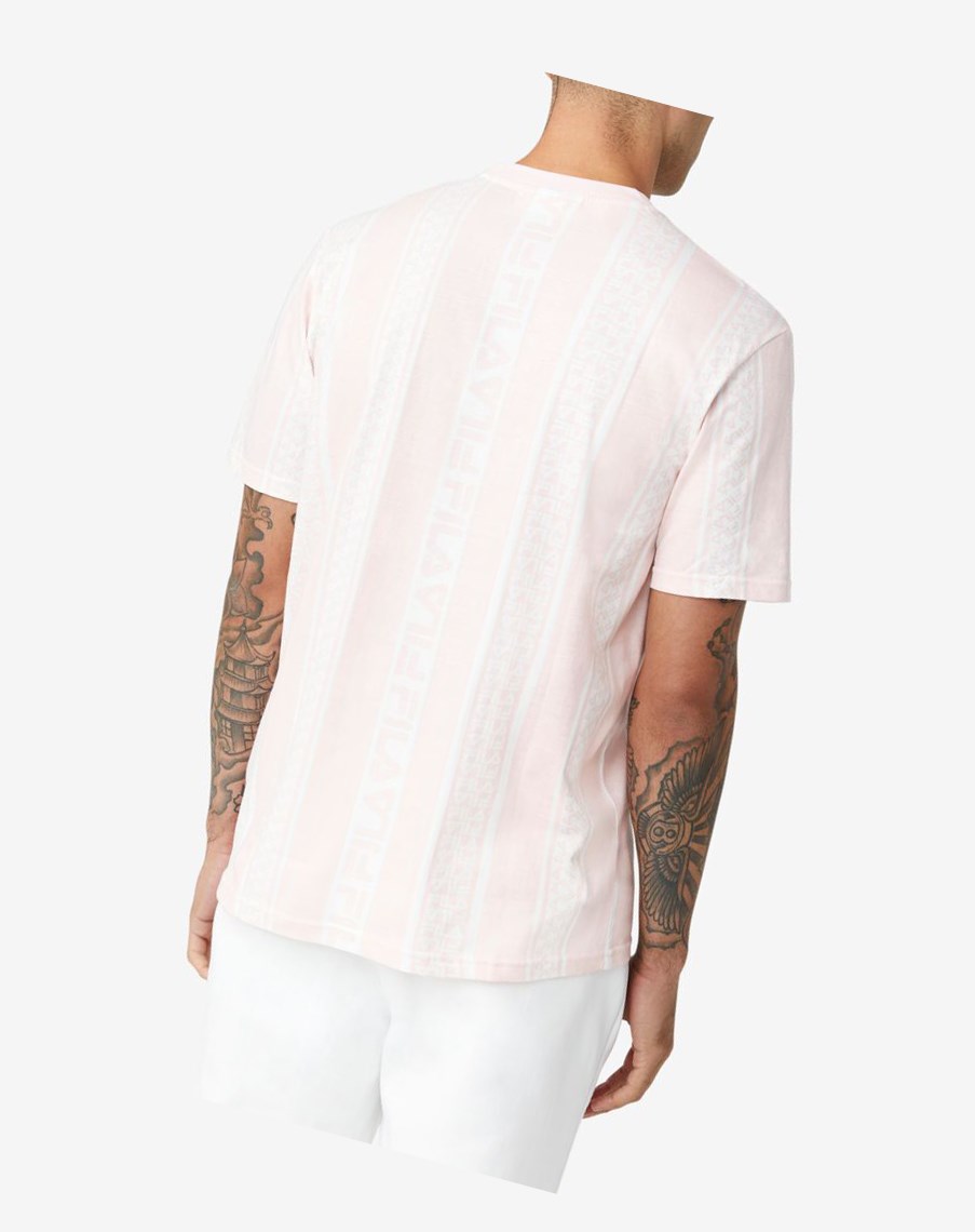 Fila Coda Tee 952 Pinkchalk | LDCFU-5906