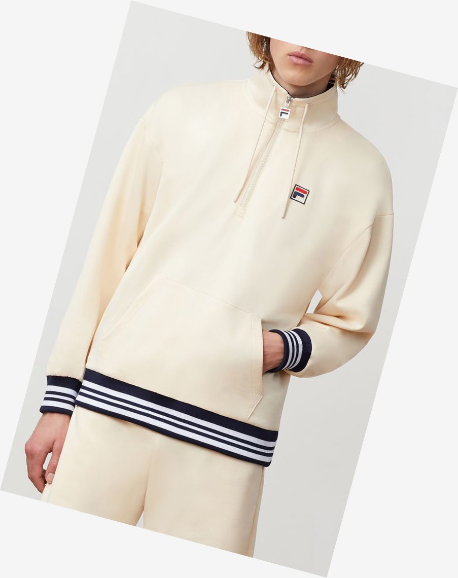 Fila Cole 1/2 Zip Sandollar | UJMLQ-4759