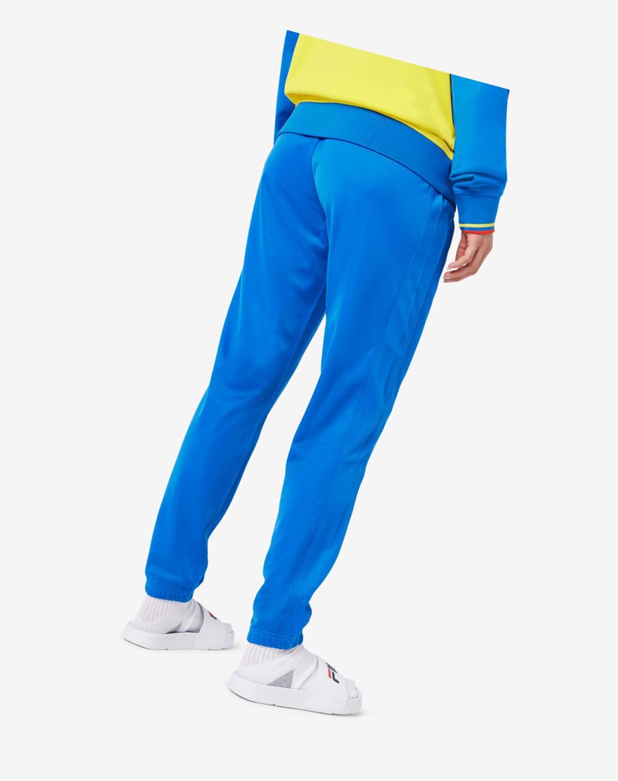 Fila Colombia Track Pant Niebieskie Czerwone | VGBCK-3476