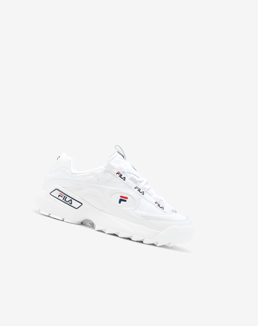 Fila D-formation Sneakers Białe Granatowe Czerwone | MYWBD-9814